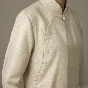 QUIET LUXURY: THE ART OF TONAL MINIMALIST EMBROIDERY - QUIET LUXURY THE ART OF TONAL MINIMALIST EMBROIDERY